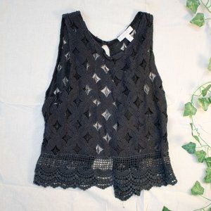 Black tank top from dELIA*s